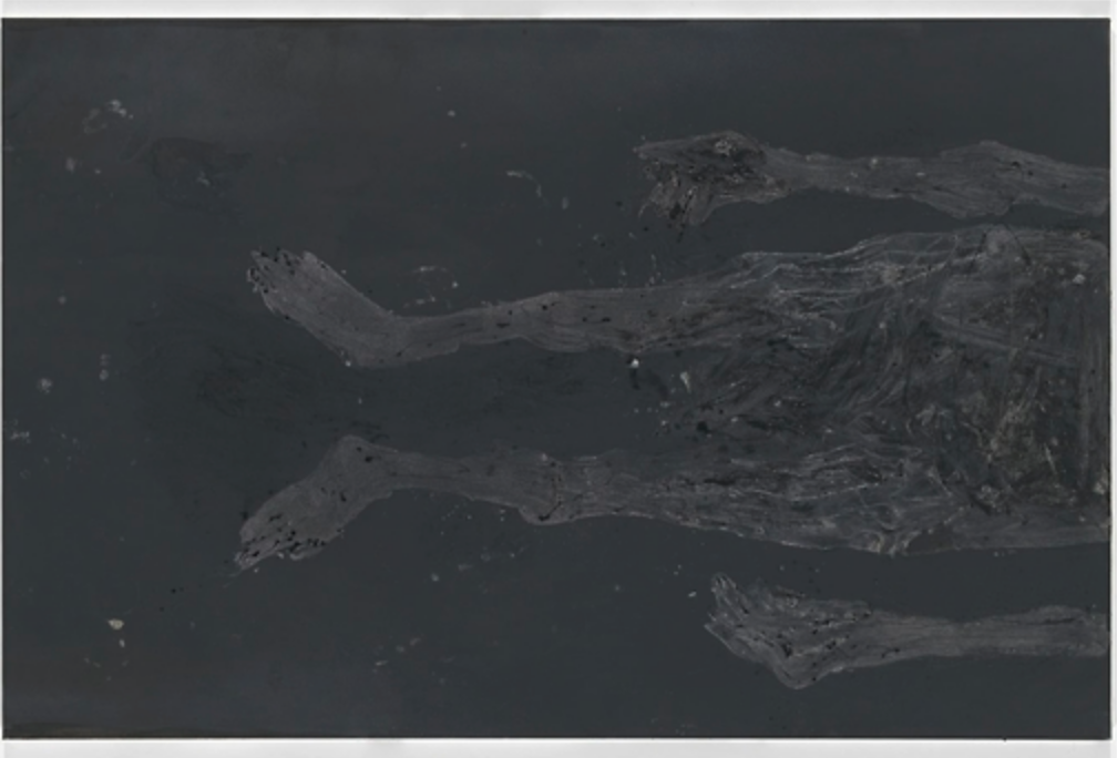 Georg Baselitz, Aufrecht oder nicht? 2015 Oil on canvas 195 x 300 cm (76,77 x 118,11 in)