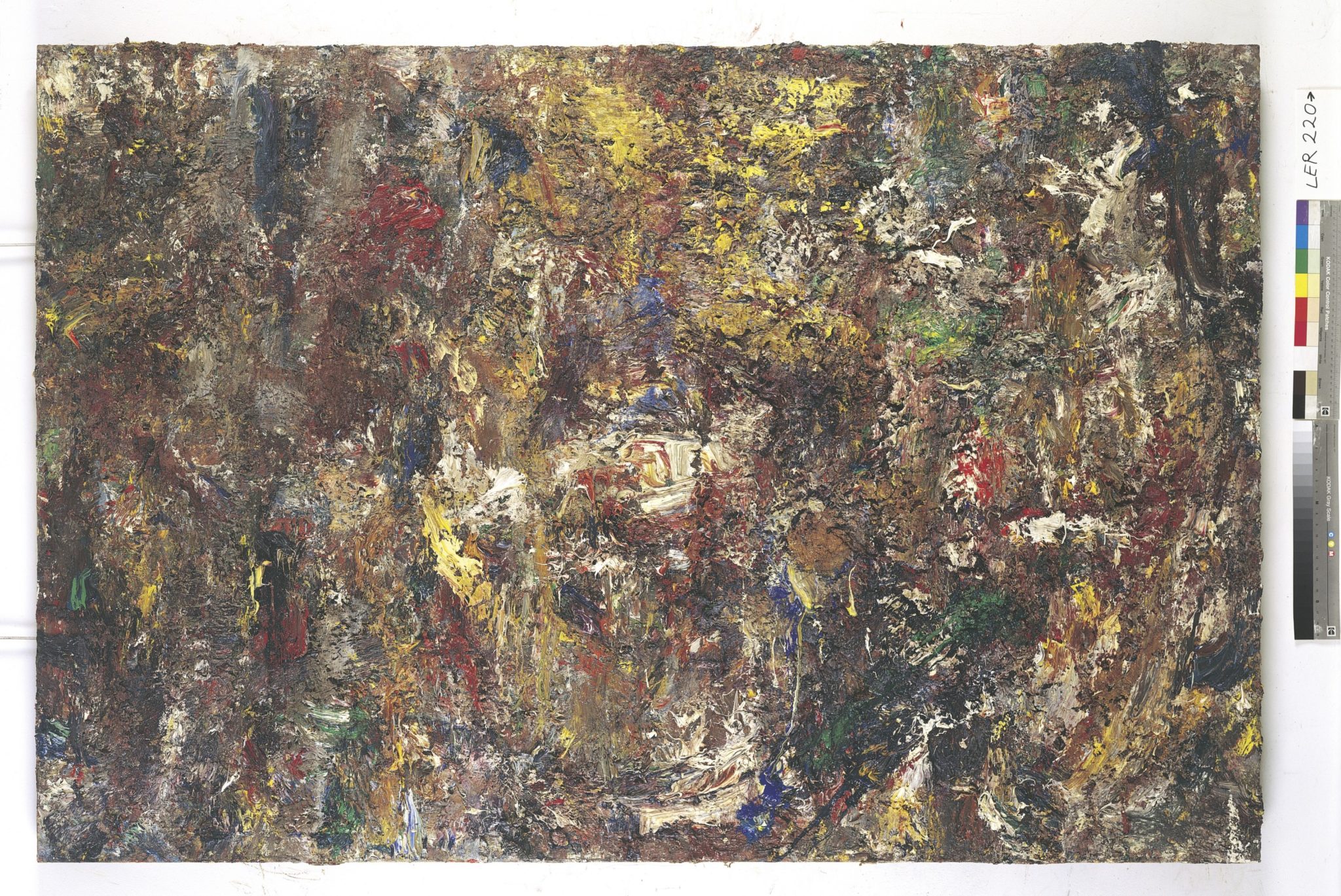 Eugène Leroy Grande Figure, l’été, 1990 Huile sur toile 130 x 195 cm Courtesy de l’artiste, de la Galerie Nathalie Obadia Paris/Bruxelles et de la Galerie Werner