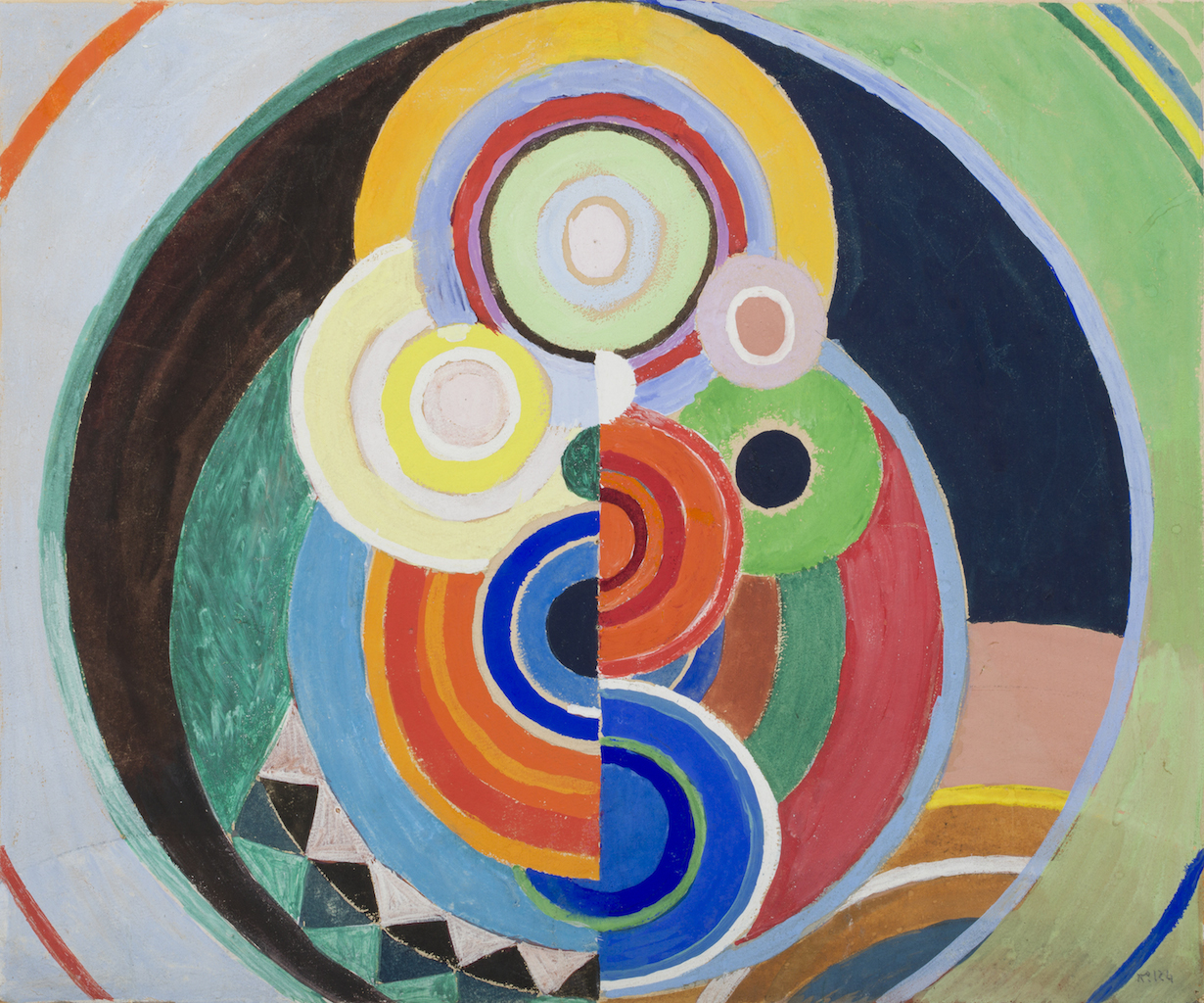 Sonia Delaunay Rythme colorÇ, projet pour le grand panneau exposÇ aux Tuileries en 1938-39, gouache et crayon sur papier 39×46,5cm BRAME ET LORENCEAU