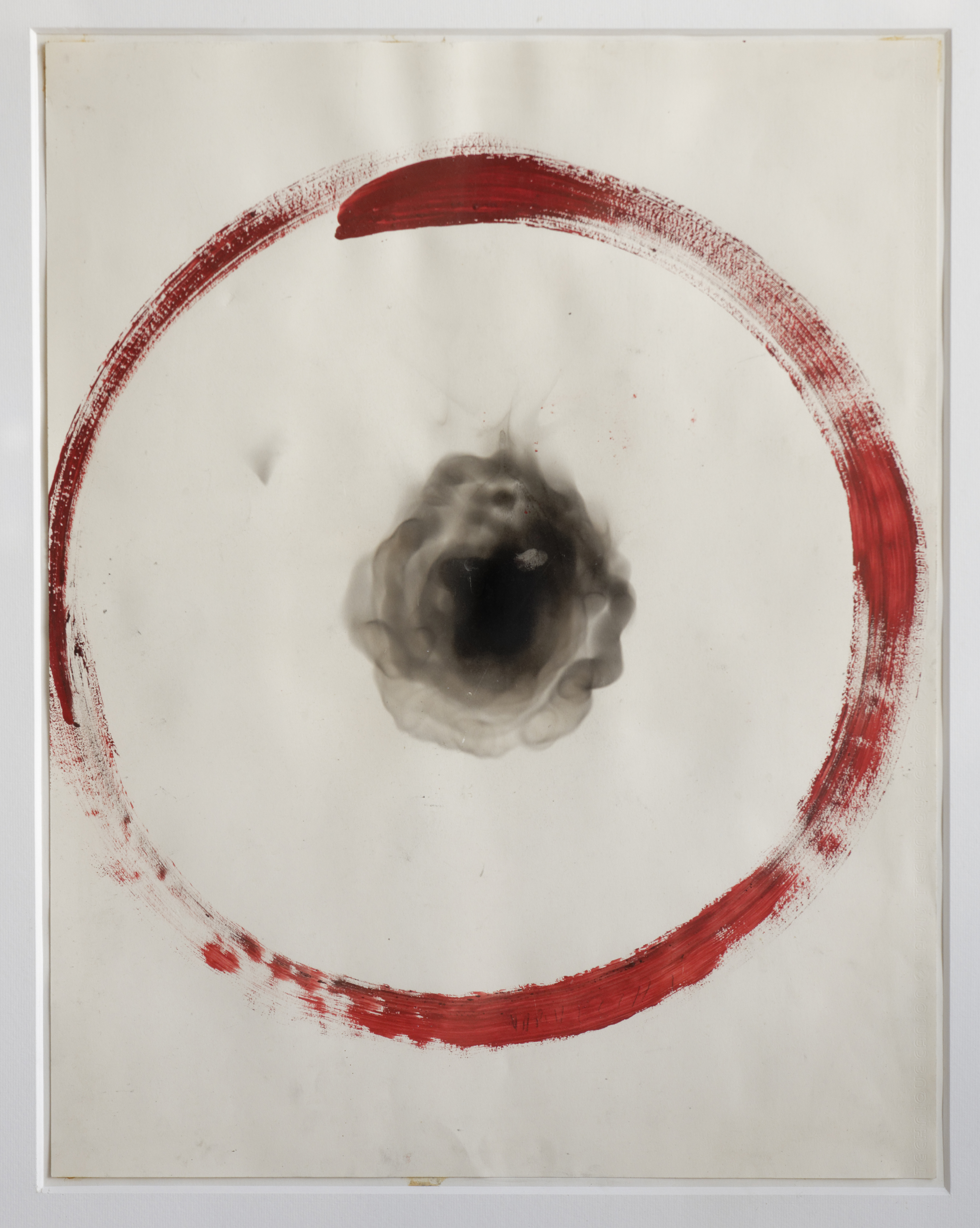 Jean-Paul Marcheschi, Cercle rouge, 1985 © Stephan Meyer