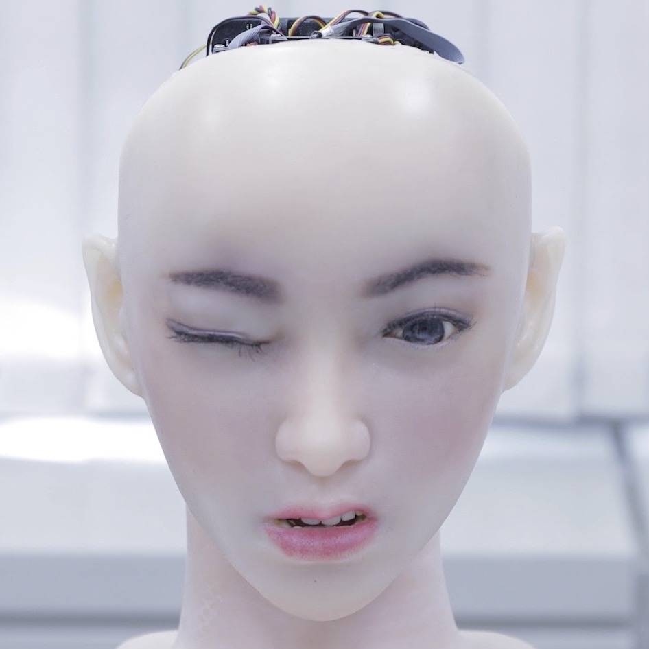 visage prothèse robotique