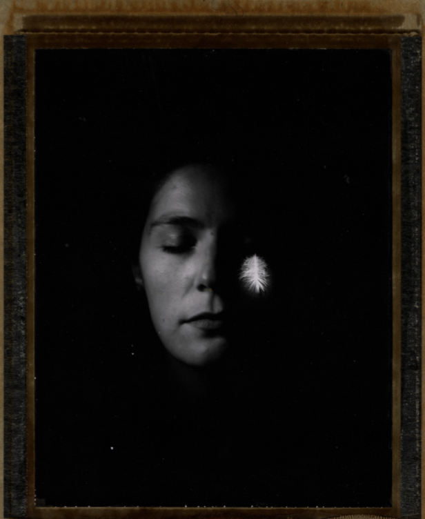portrait photo femme noir et blanc