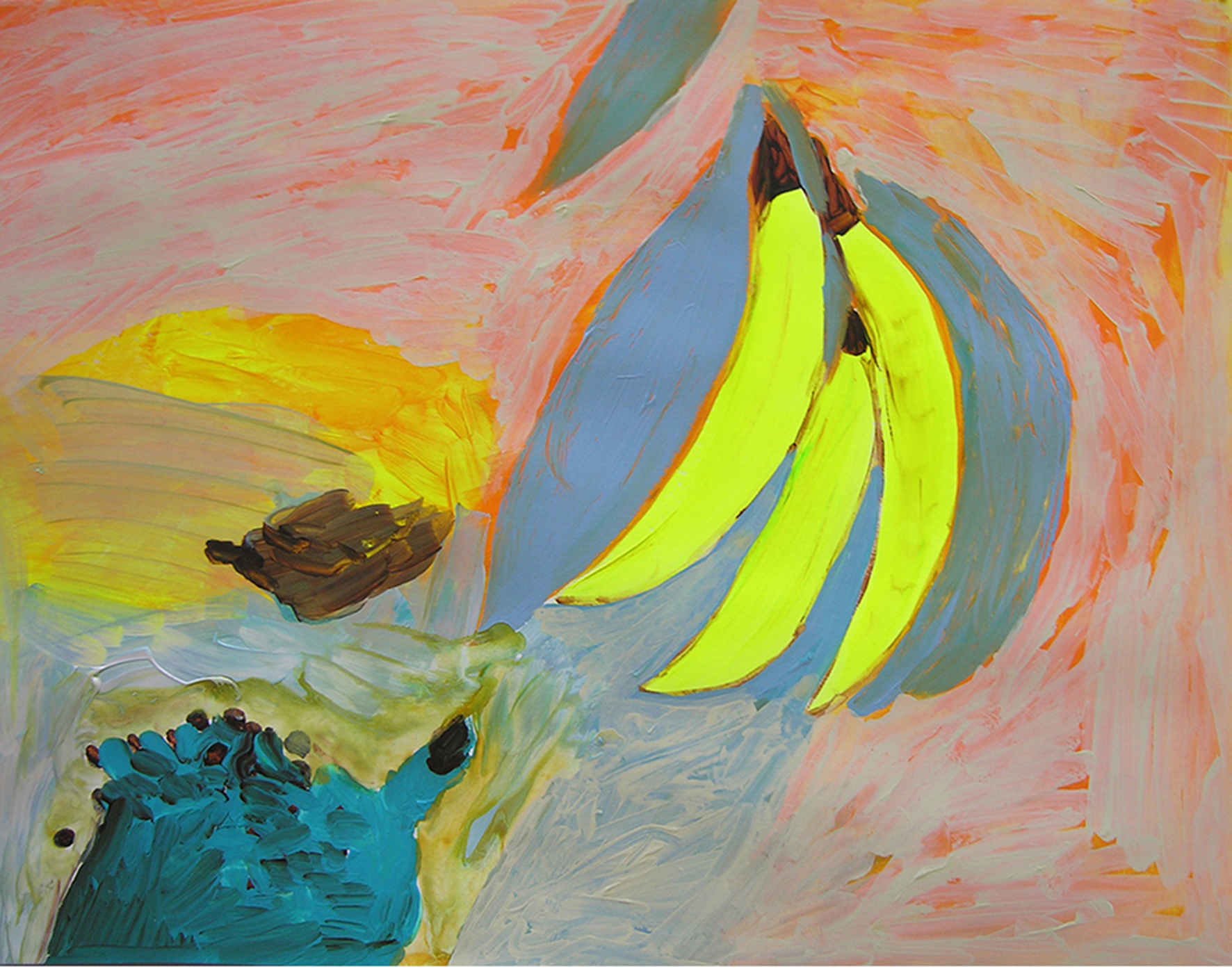 peinture banane