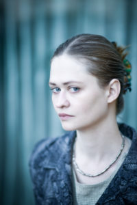 Portrait d'une artiste femme