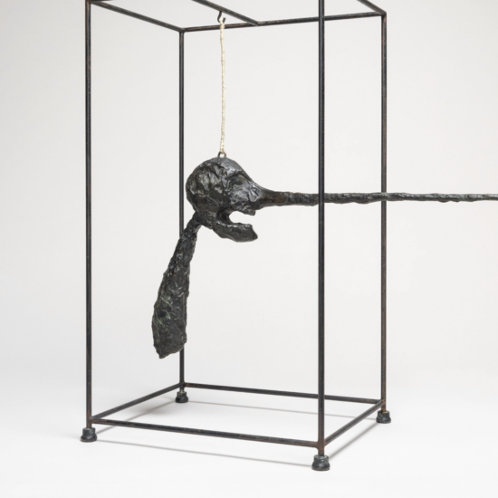 Alberto Giacometti, Le Nez, 1947 (version de 1949), Bronze, 80,9 x 70,5 x 40,6 cm, coll.Fondation Giacometti, Paris. © Succession Giacometti (Fondation Giacometti, Paris et ADAGP, Paris)
