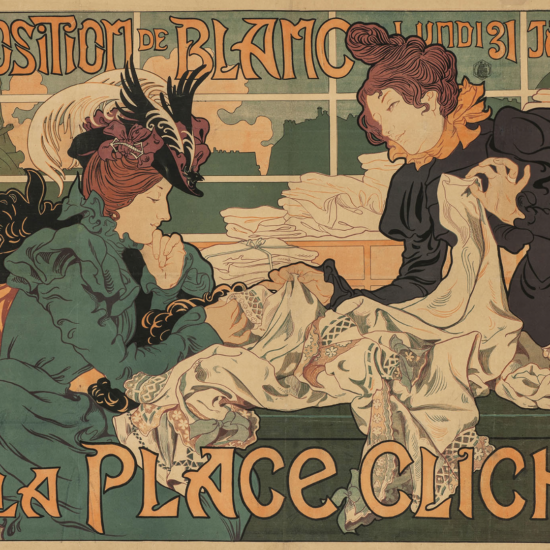 "La naissance des grands magasins. Mode, design, jouet, publicité, 1852-1925". Paris, Musée des Arts décoratifs. Du 10 avril au 13 octobre.