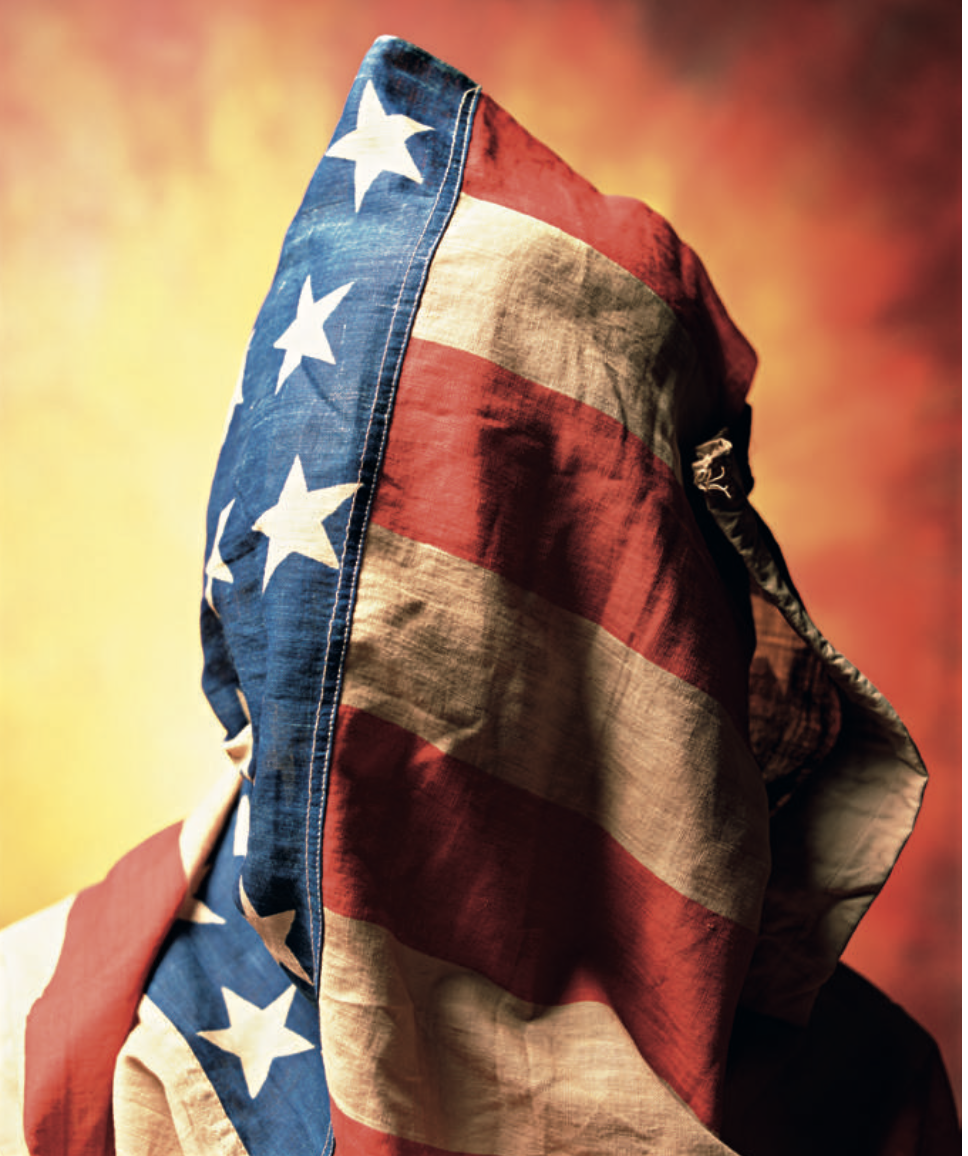 Andres Serrano, "Flag Face” Circa 1890 American Flag, 2019