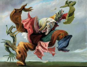 Max Ernst (1891, Allemagne - 1976, France) L'ange du foyer (Le Triomphe du surréalisme)