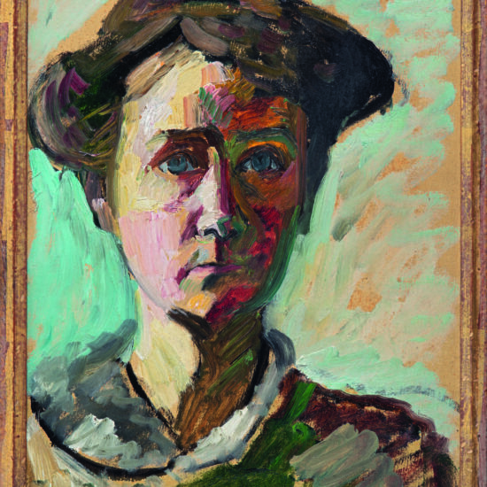 Museo Nacional Thyssen-Bornemisza,MUENTER, Gabriele_Autorretrato_688 (1985.17)