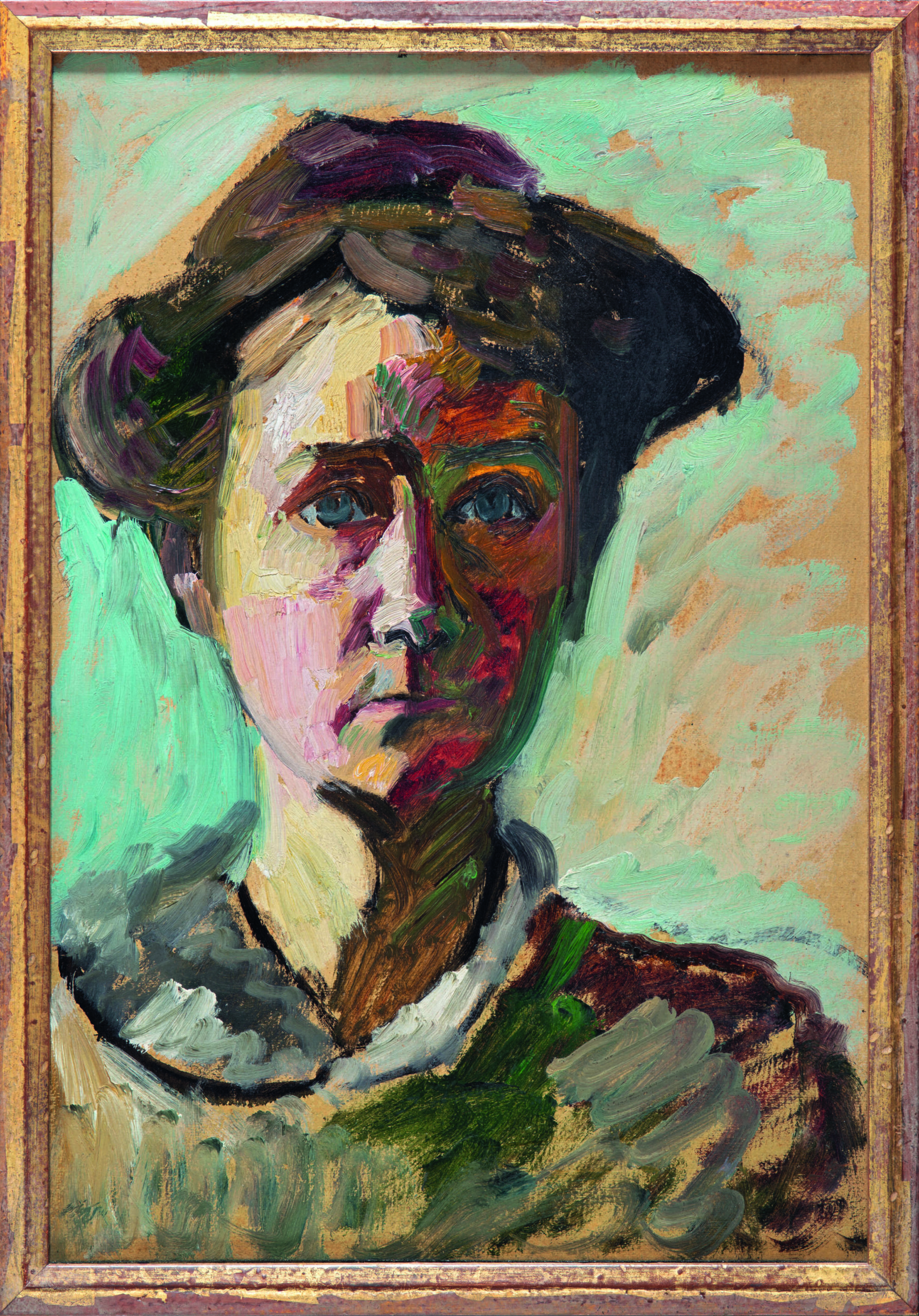 Museo Nacional Thyssen-Bornemisza,MUENTER, Gabriele_Autorretrato_688 (1985.17)