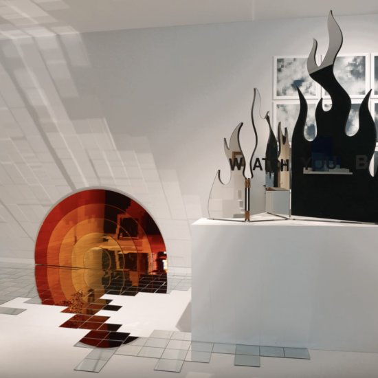 Stand de Mathias Kiss, Moderner ArtFair 2025, Photo Artvisions