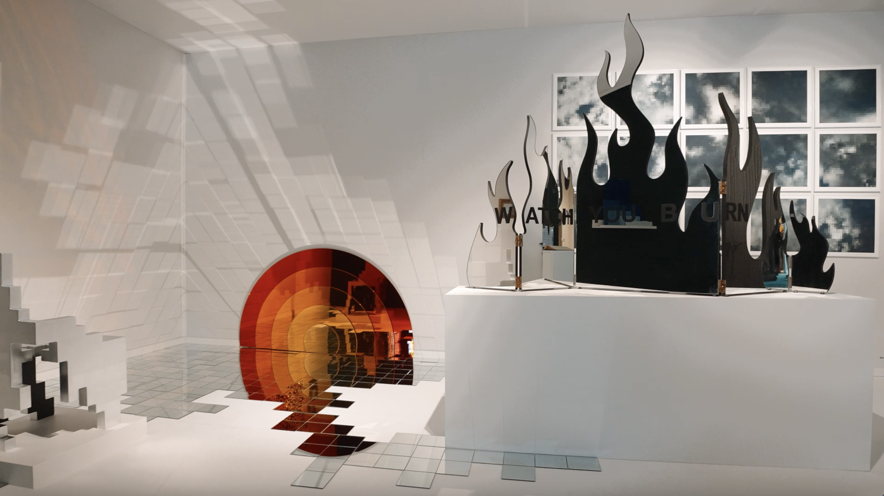 Stand de Mathias Kiss, Moderner ArtFair 2025, Photo Artvisions