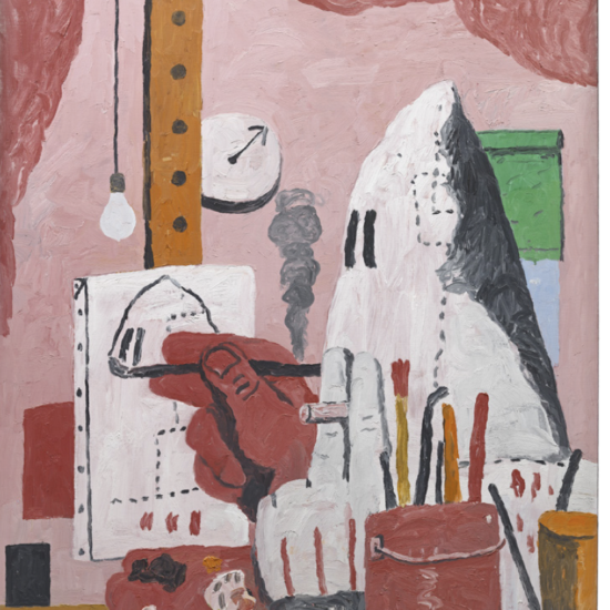 Philip Guston, The Studio [L’atelier], 1969 Huile sur toile, Promised gift of Musa Guston Mayer to The Metropolitan Museum of Art © The Estate of Philip Guston, photo by Genevieve Hanson, courtesy of Hauser & Wirth