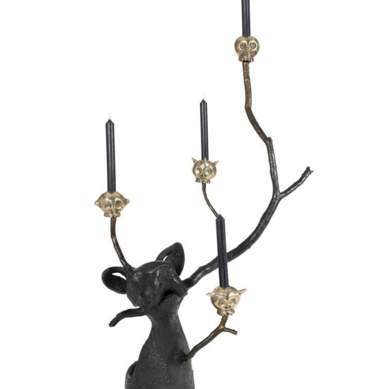 Chandelier « Arbres de la forêt… » 2026 bronze, 8 exemplaires © Hubert Le Gall